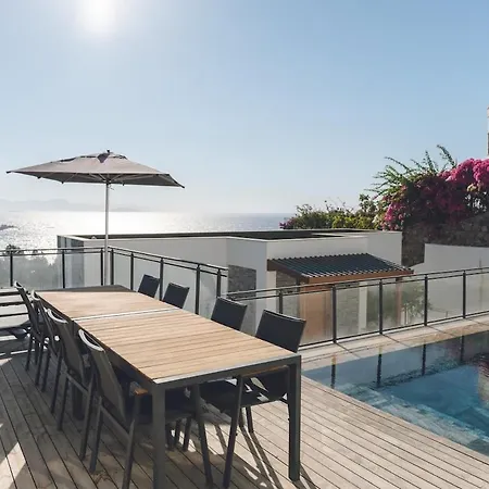 Ferienhaus A Dream Facing The Sea Private Pool Bodrum